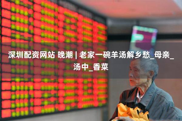 深圳配资网站 晚潮 | 老家一碗羊汤解乡愁_母亲_汤中_香菜